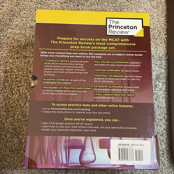The Princeton Review MCAT Subject Review Complete Set - 3rd Edition - Picture 3 of 4